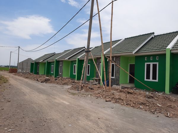 foto posisi tengah perumahan PESONA JINGGA RESIDENCE