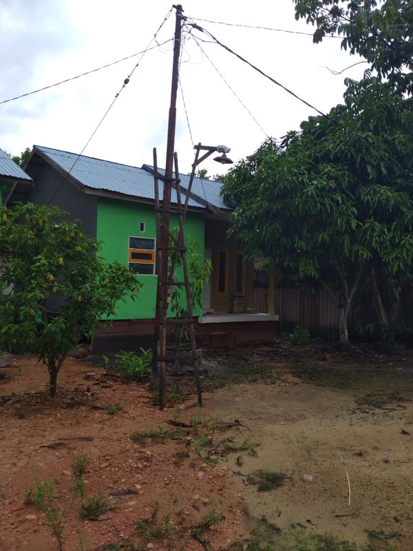 foto posisi tengah perumahan Suka Maju Permai