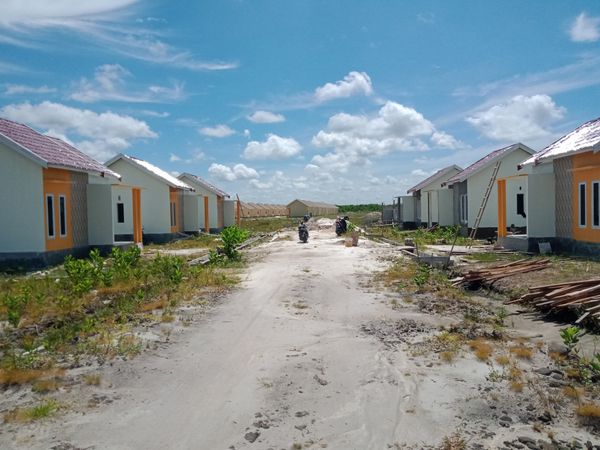 foto posisi tengah perumahan GRIYA AZNA SAWANG INDAH