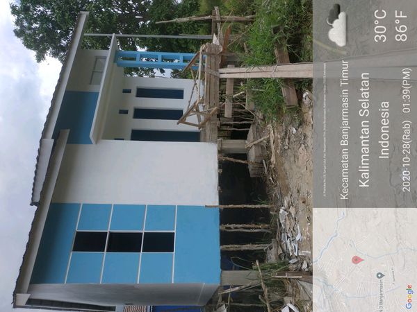 foto posisi tengah perumahan The R Land Residence