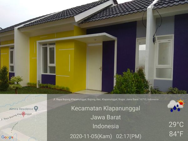 foto posisi tengah perumahan PONDOK PERMATA CILEUNGSI