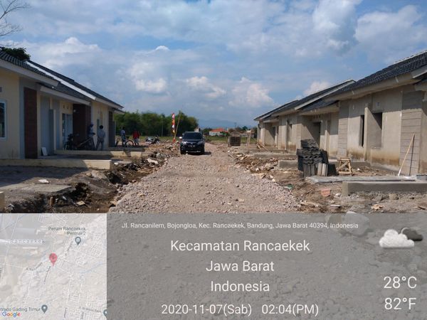 foto posisi tengah perumahan Griya PINDAD Asri