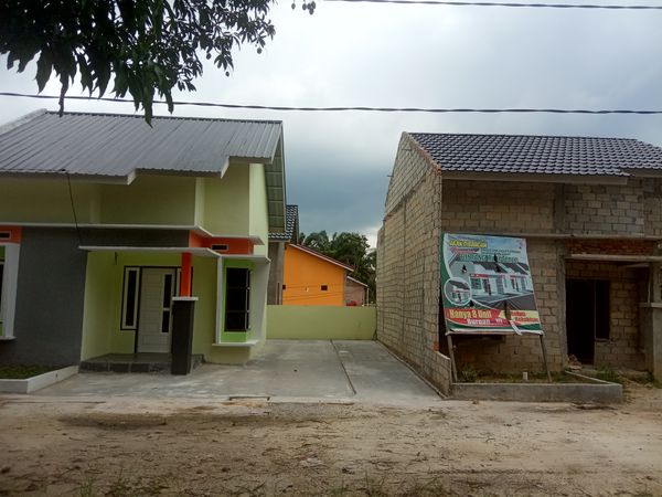 foto posisi tengah perumahan Bintang Residence
