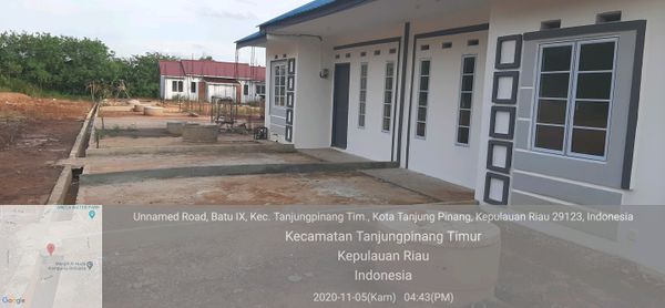 foto posisi tengah perumahan New Tobong Pratama Regency