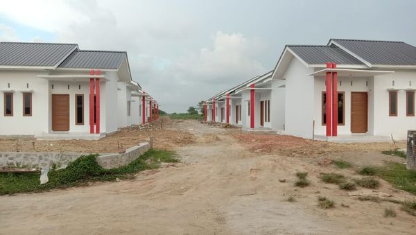 foto posisi tengah perumahan Pintoe Jeumpa Residence