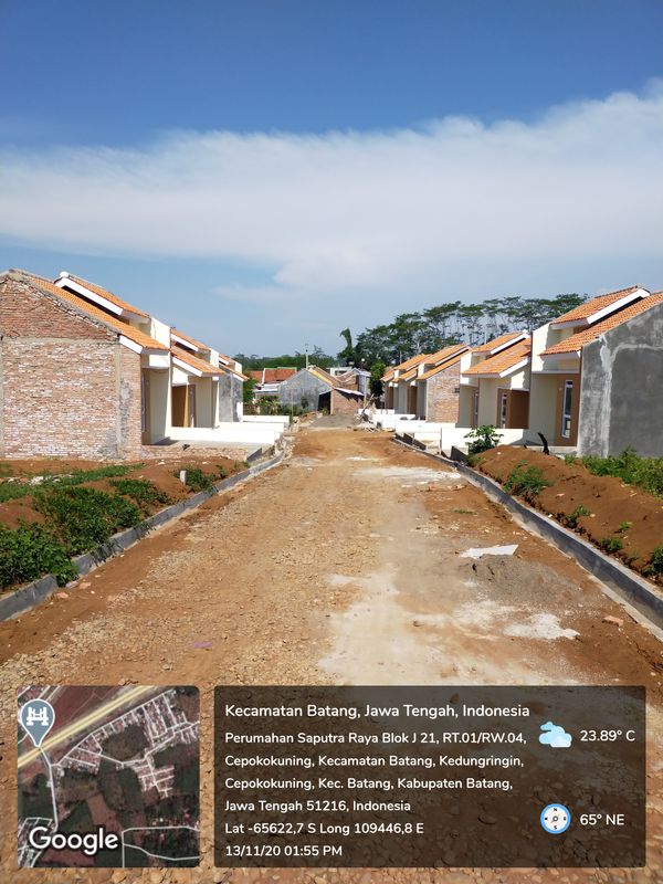 foto posisi tengah perumahan Perumahan Eshan Hanan Residence