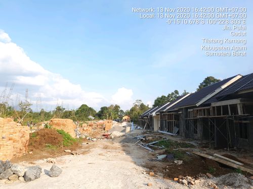foto posisi tengah perumahan Green View Subsidi