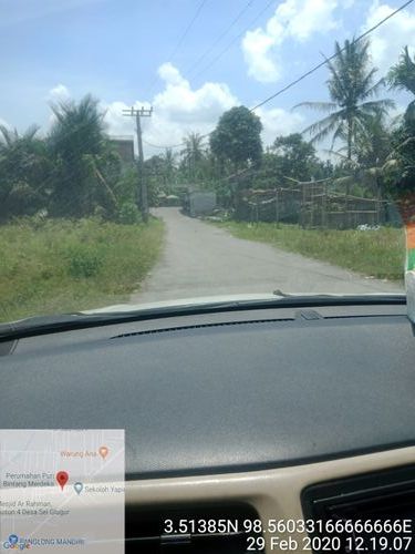 foto posisi tengah perumahan PURI BINTANG MERDEKA