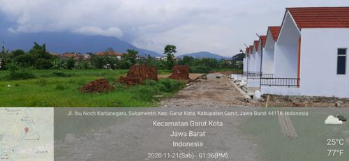 foto posisi tengah perumahan Guntur residence III