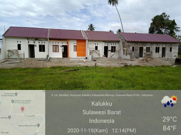 foto posisi tengah perumahan BUMI PLASEM KALUKKU