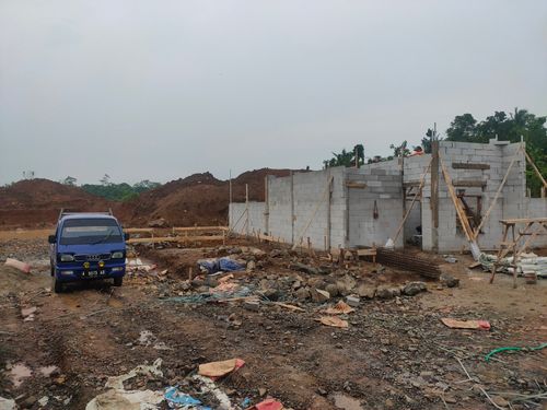 foto posisi tengah perumahan Pesona Indah Wargun