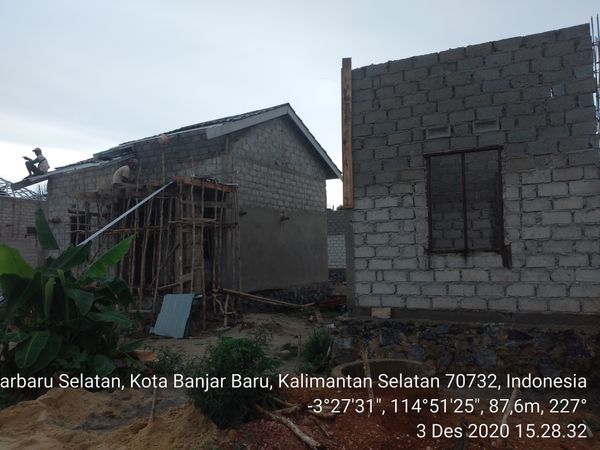 foto posisi tengah perumahan GRIYA PANGESTU DEWO