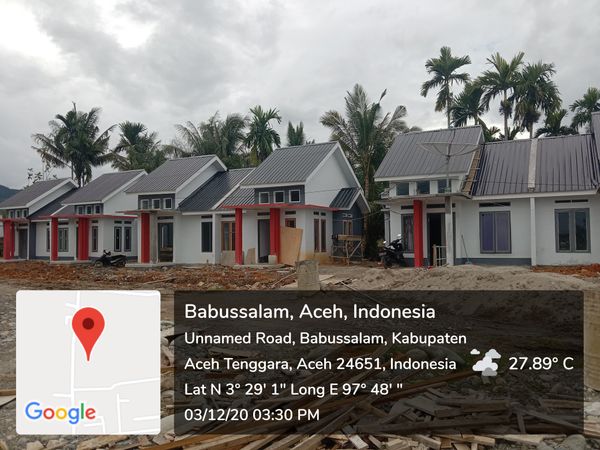 foto posisi tengah perumahan GRAHA VILLAGE RESIDENCE