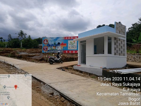 foto posisi tengah perumahan GRAHA SAMAJI TAMANSARI