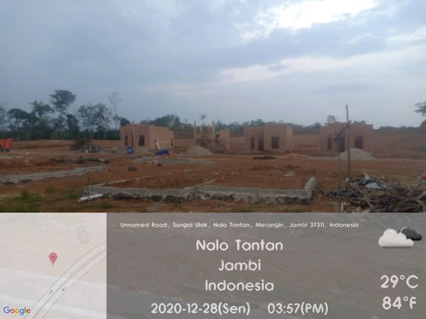 foto posisi tengah perumahan ILABIAH RESIDANCE