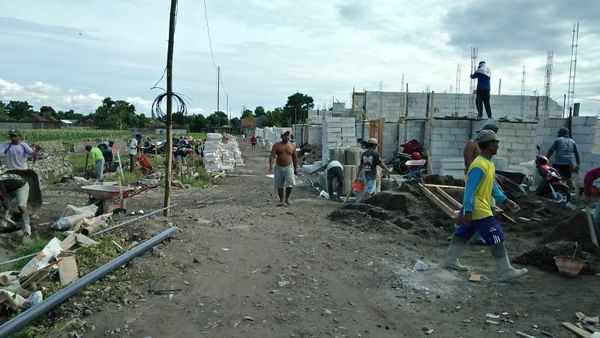 foto posisi tengah perumahan GREEN PARE RESIDENCE 3