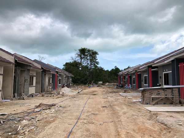 foto posisi tengah perumahan AYRA SRIWIJAYA RESIDENCE