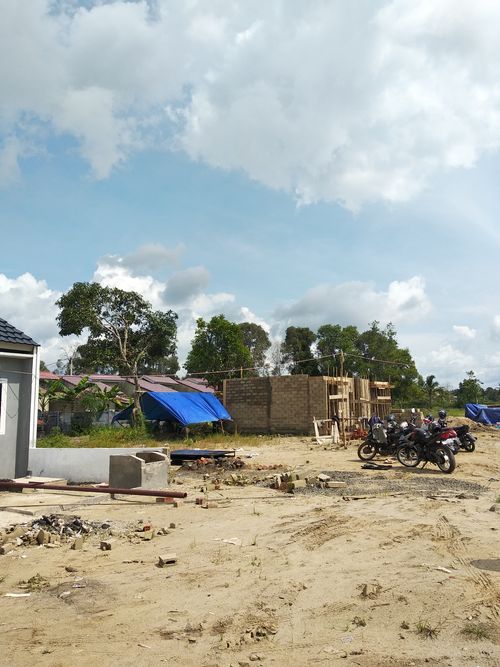 foto posisi tengah perumahan Griya Hasanah II