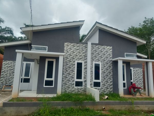 foto posisi tengah perumahan De'feros residence