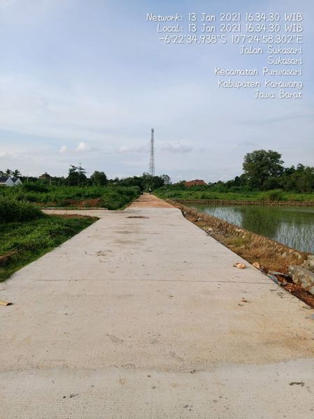 foto posisi tengah perumahan GRAND PERMATA RESIDENCES