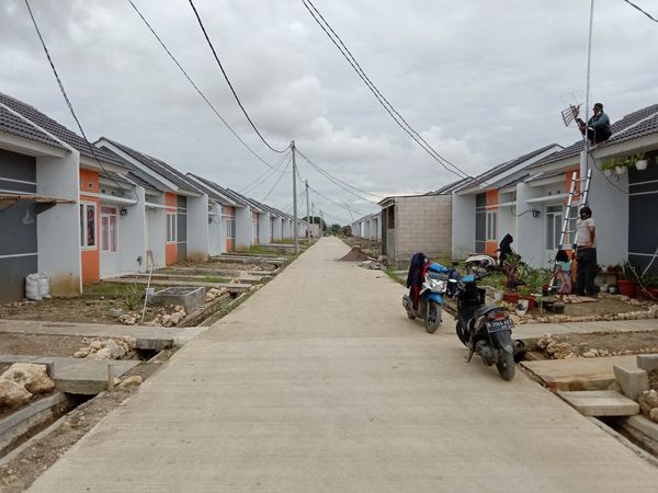 foto posisi tengah perumahan Pondok Permata Tahap 2