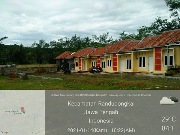 foto posisi tengah perumahan TANAH BAYA ASRI