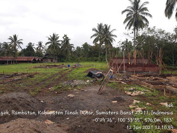 foto posisi tengah perumahan Rezeki Residence