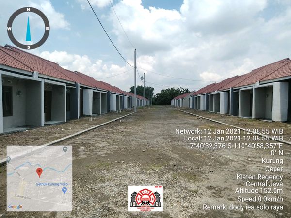 foto posisi tengah perumahan TAMAN MELATI KURUNG