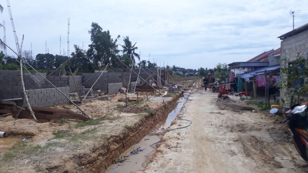 foto posisi tengah perumahan LAMBADA GREEN