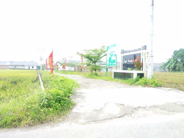 foto posisi tengah perumahan Griya Alpukat Asri 1