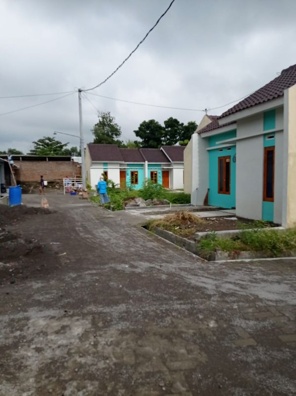 foto posisi tengah perumahan Griya Amanah Kajen