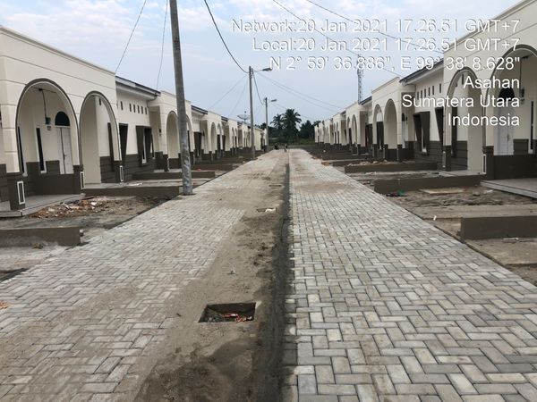 foto posisi tengah perumahan Duta mas indah 12 tahap 2