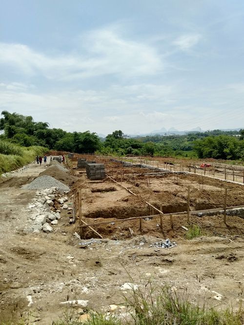 foto posisi tengah perumahan Grand Laksana Residence