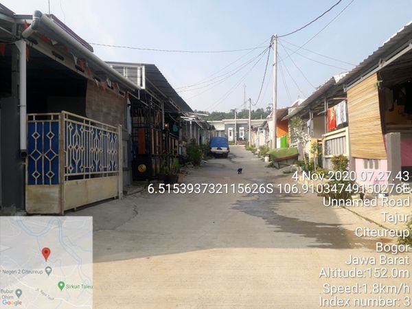 foto posisi tengah perumahan BUMI TAJUR RAYA