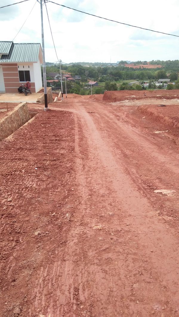 foto posisi tengah perumahan Permata Sungai Carang