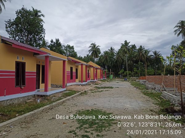 foto posisi tengah perumahan Kharisma Swiss Residence