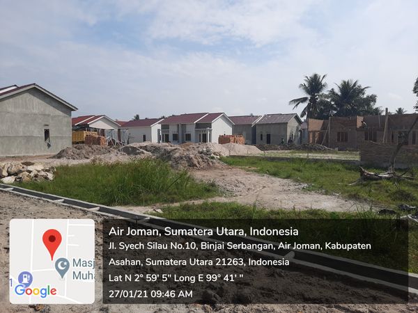 foto posisi tengah perumahan ILHAM RESIDENCE