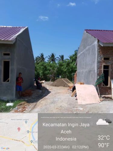 foto posisi tengah perumahan KML AJEE