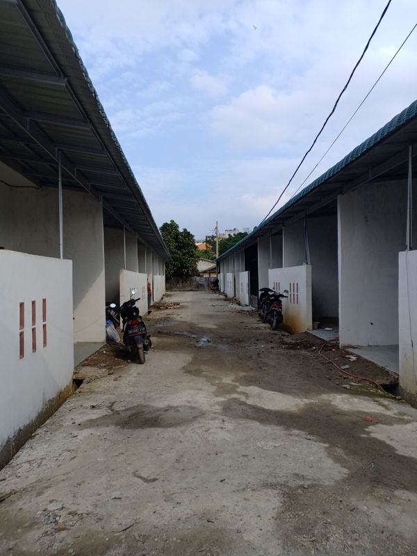 foto posisi tengah perumahan Deli mas Blok G