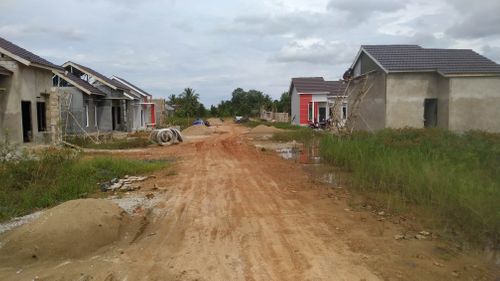 foto posisi tengah perumahan PONDOK RABBANI 2