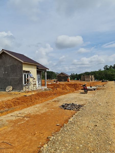 foto posisi tengah perumahan Harmoni Palace