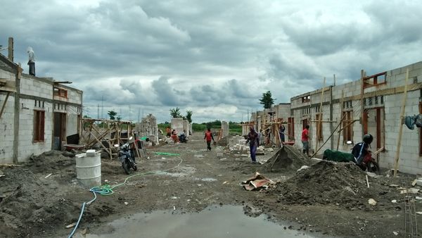 foto posisi tengah perumahan GREEN GOGORANTE RESIDENCE