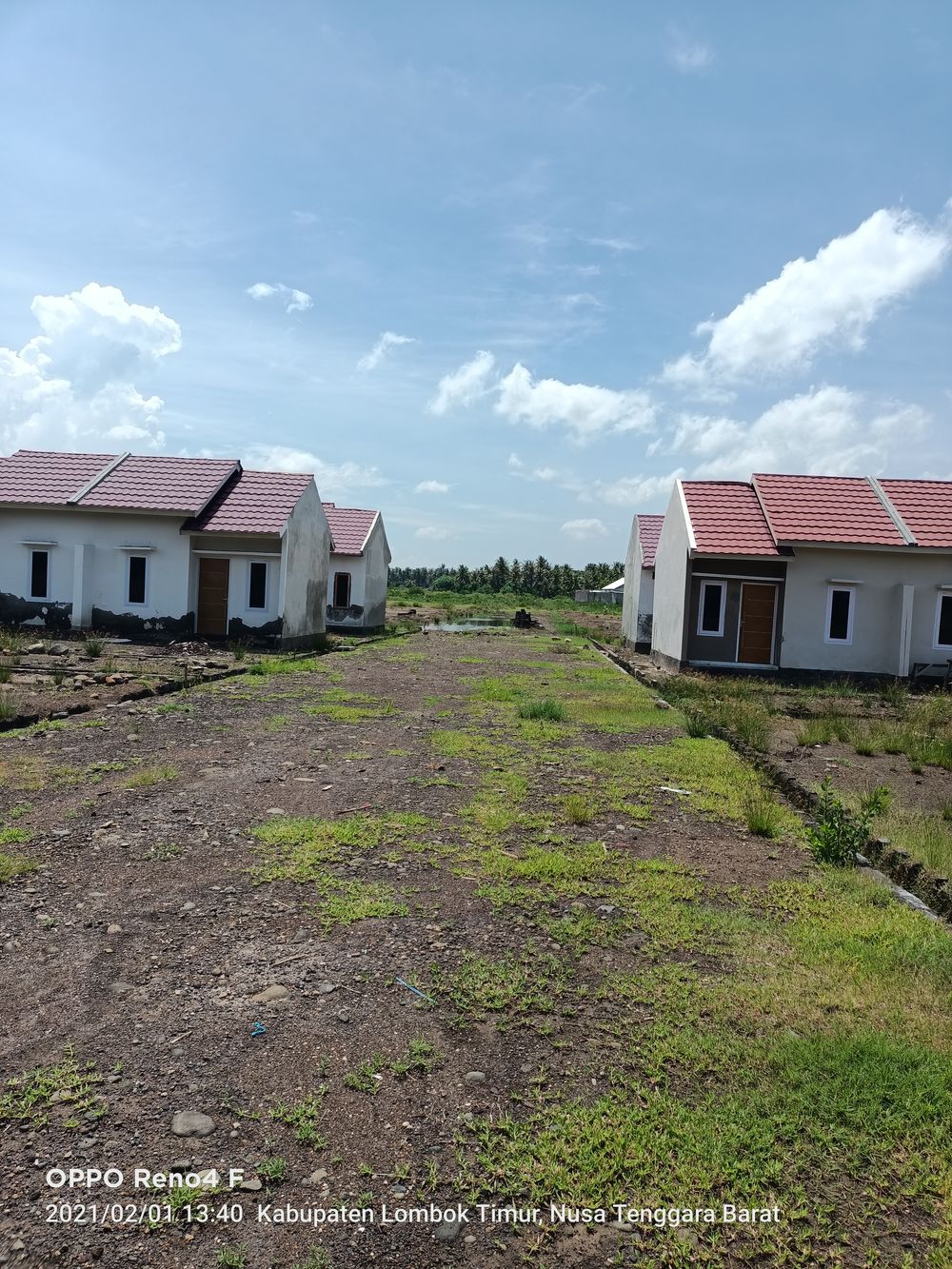 foto posisi tengah perumahan Mumtaz Raya Residence