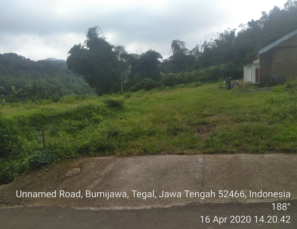 foto posisi tengah perumahan Bumijawa Permai Raya