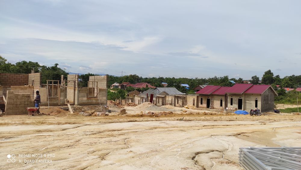 foto posisi tengah perumahan HOMBIS RESIDENCE