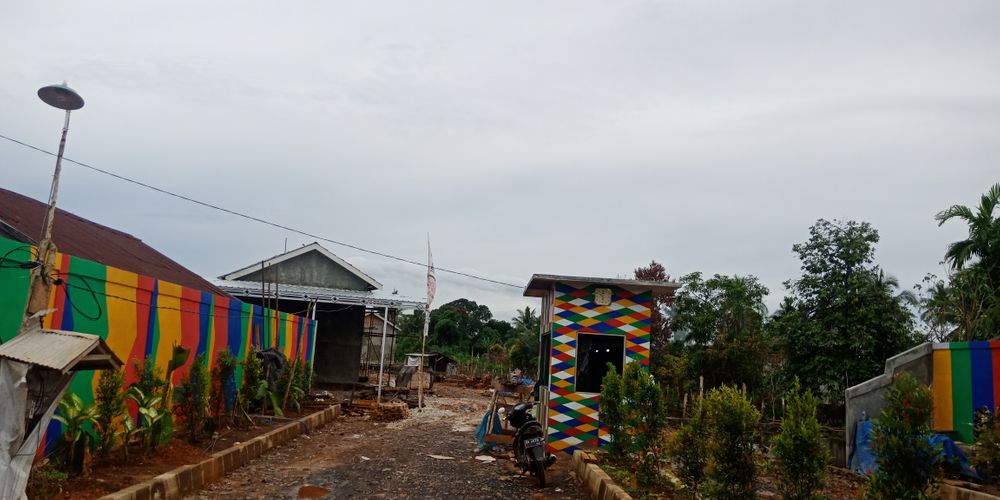 foto posisi tengah perumahan ASMAN PESONA