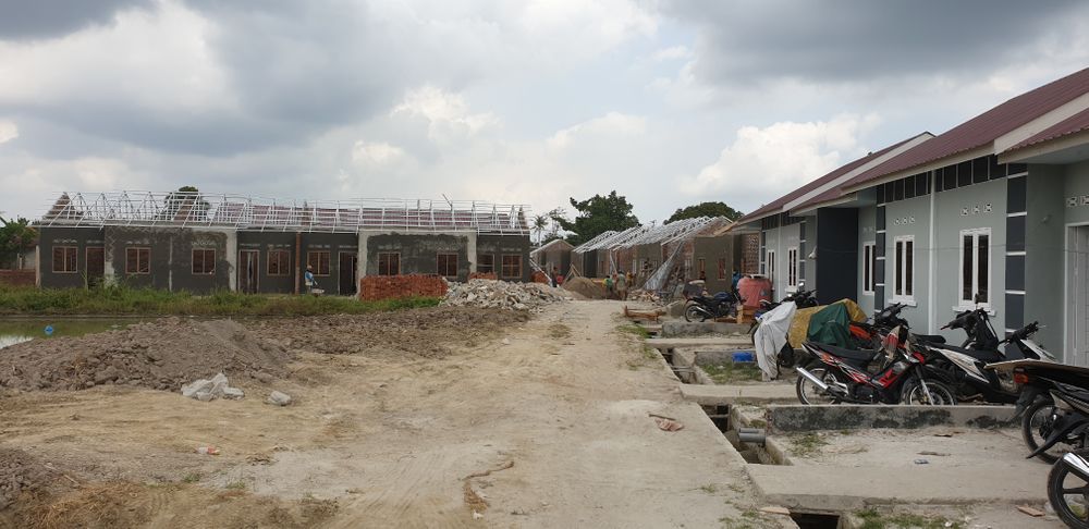 foto posisi tengah perumahan BIMER REGENCY IV