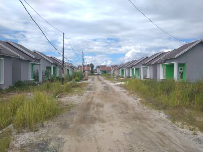 foto posisi tengah perumahan NUGRAHA RESIDENCE II