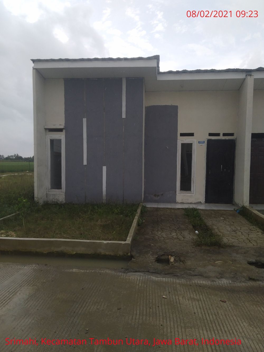 foto posisi tengah perumahan Srimahi Residence Tahap 4