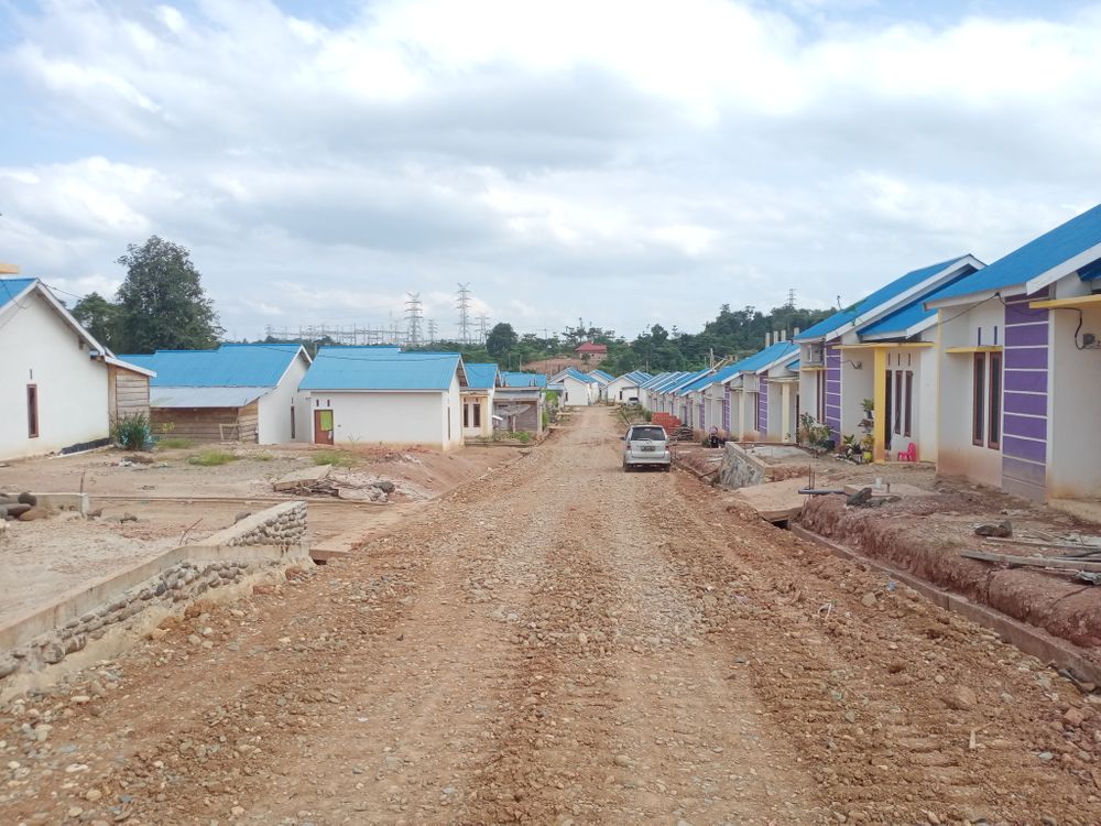 foto posisi tengah perumahan PERTANUSA PERMAI REGENCY Tahap-2